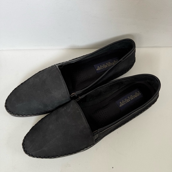 Giorgio Brutini Black Suede Slip-On Men’s Loafers Size 13 - Picture 13 of 13